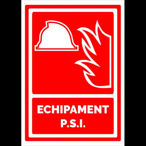 Semn pentru echipament PSI