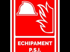 Semn pentru echipament PSI